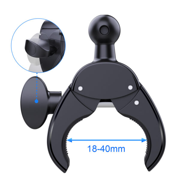 Handyhalterung Fahrrad Schwarz Einfach Handyhalter Universal – Bild 3