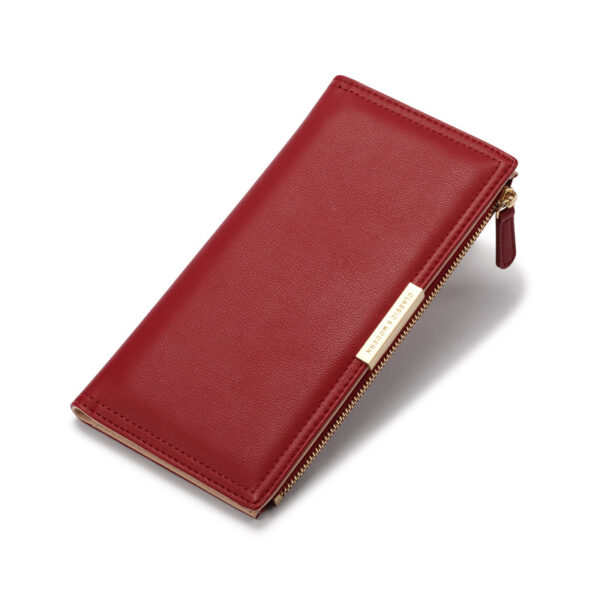 Geldbörsen und Taschen PU Mode Einfarbig Geldbörse Universal – Bild 2